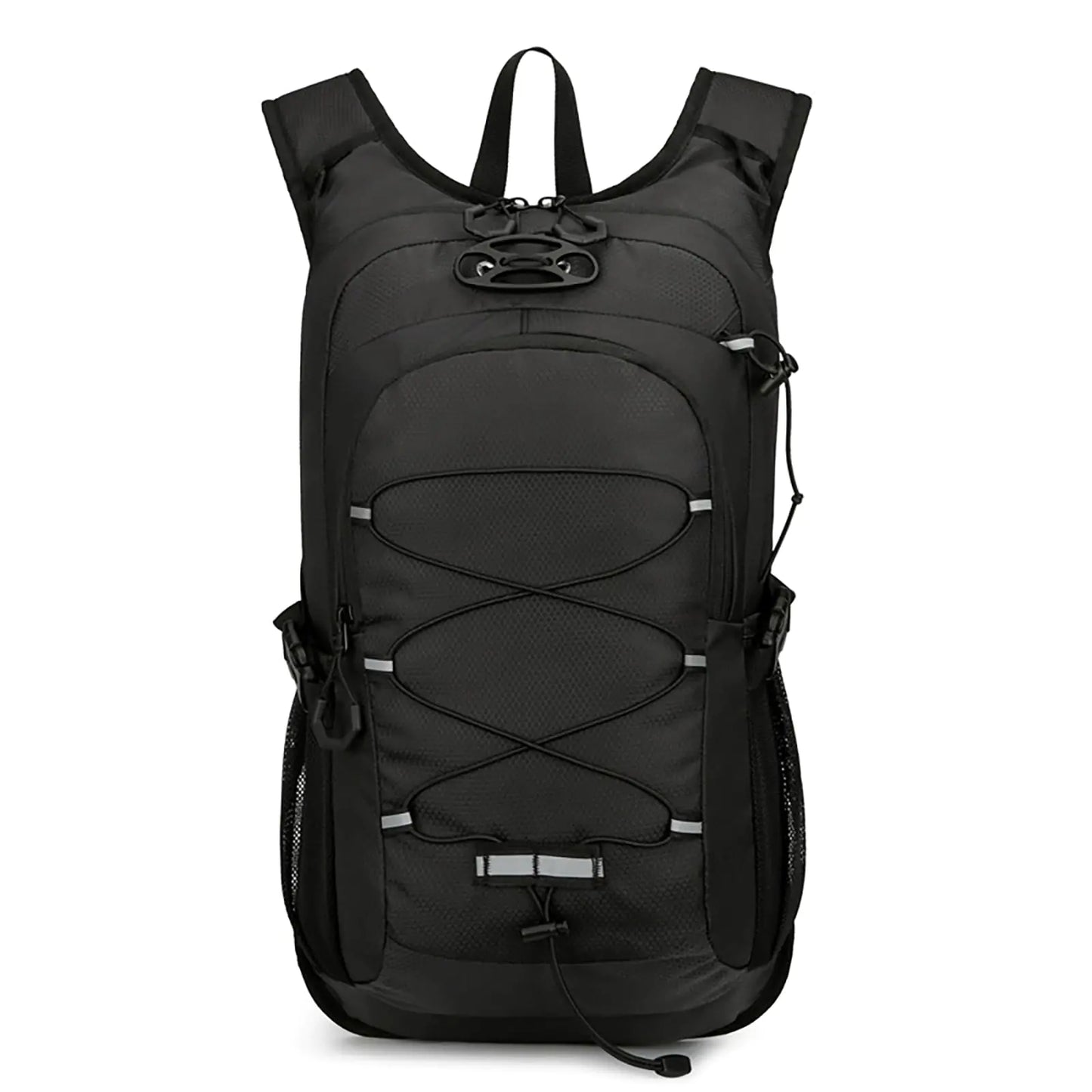 Cycling Backpack 35L Lightweight Hiking Backpack Men Women Waterproof Camping Daypack Outdoor Travel Daypack (Black)