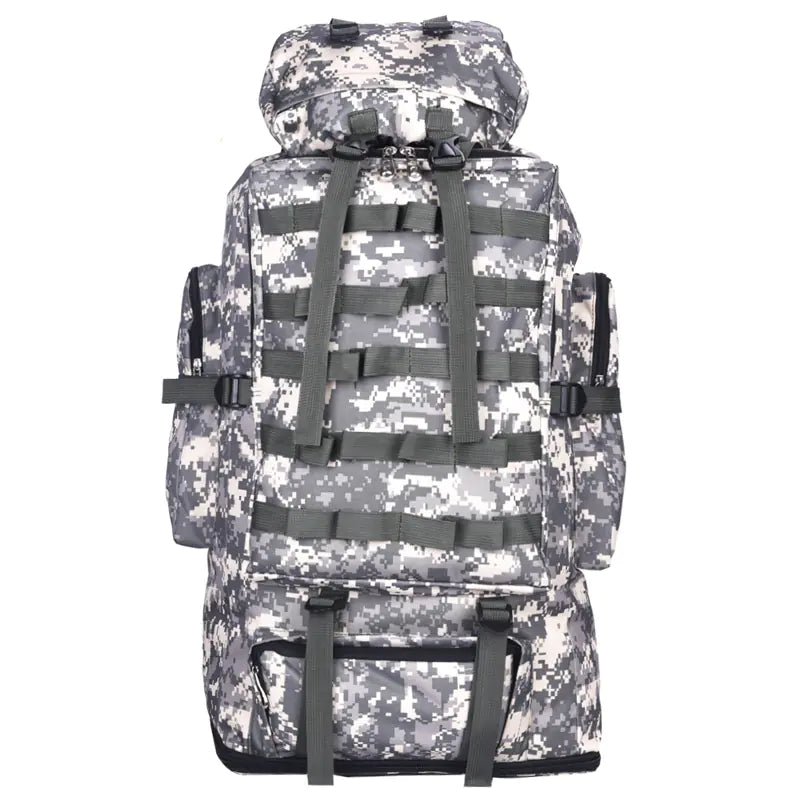 100L Large Capacity Outdoor Backpack for Camping