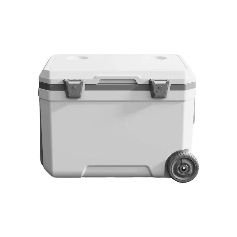 45L Outdoor Rolling Cooler for Camping and Picnics